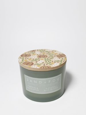 Pumpkin & Eucalyptus 12 oz scented candle