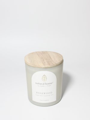 Rosewood Natural Home 11.5 oz scented candle