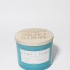 Sand + Paws Golden Citrus 12 oz scented candle