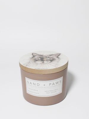 Sand + Paws California Beach House 12 oz scented candle