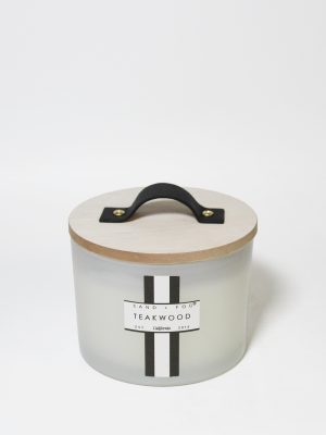 Teakwood 12 oz scented candle