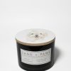 Sand + Paws Vanilla Sandalwood 12 oz scented candle