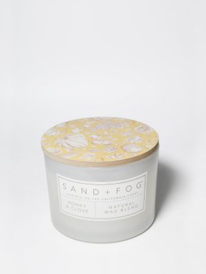 Honey & Clove 12 oz scented candle