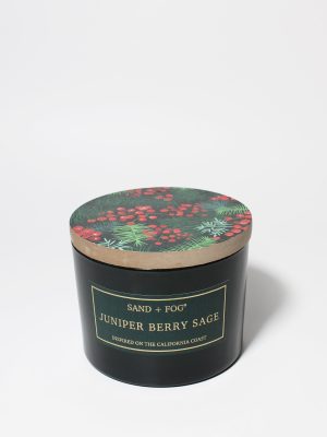 Juniper Berry Sage 12 oz scented candle