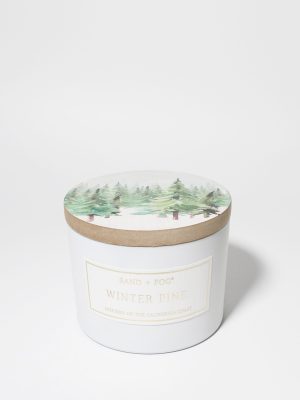 Winter Pine 12 oz scented candle