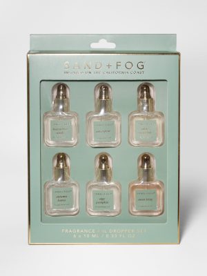 6 Pack of 10 ml Fragrance Diffuser Oils