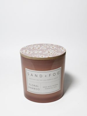 Floral Bamboo 21 oz scented candle