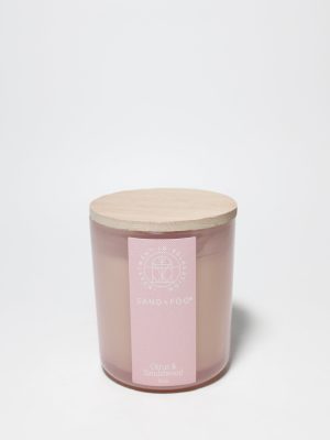 Citrus & Sandalwood 10 oz scented candle