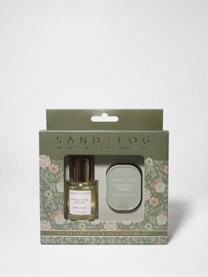 Perfume Oil Rollerball and Solid Perfume Set - Pistachio Dream