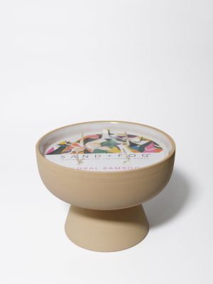 Floral Bamboo 12 oz scented candle