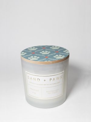 Sand + Paws Frazier Fir 21 oz scented candle